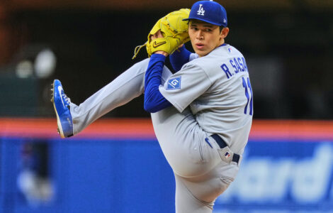 Roki Sasaki goes 7 innings and Kyle Tucker hits 2-run homer for Dodgers in 4-2 win over Mets